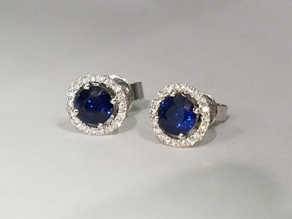 Bright Blue Sapphires by Yael Designs